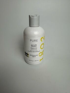 Beekman 1802 Pure Goat Milk Shampoo 8.9 Oz  Fragrance-Free- New Sealed